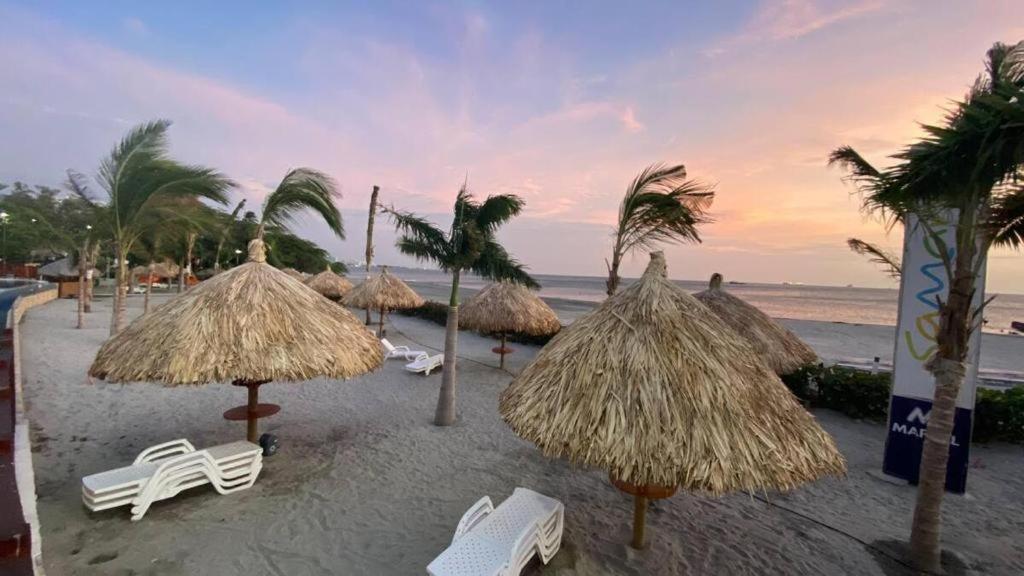 Apartamento En Samaria Club De Playa Privada Salida Directa Al Mar En Pozos Colorados Cerca A Zazue, Estelar, Playa Bello Horizonte, Cabo Tortuga #1 Santa Marta  Bagian luar foto
