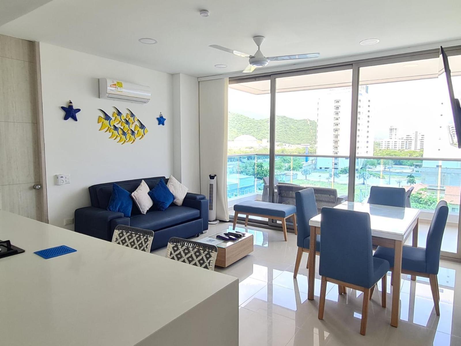 Apartamento En Samaria Club De Playa Privada Salida Directa Al Mar En Pozos Colorados Cerca A Zazue, Estelar, Playa Bello Horizonte, Cabo Tortuga #1 Santa Marta  Bagian luar foto